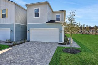 New construction Townhouse house 185 Wood Breeze Wy, St. Augustine, FL 32092 plan Wingate - image