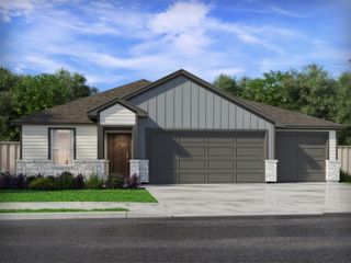 New construction Single-Family house 304 Gristmill Rd, Burnet, TX 78611 plan The Callaghan (830) - image