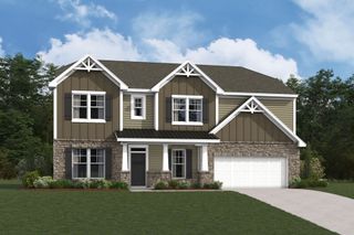 New construction Single-Family house 211 Amber Glen Dr, Locust, NC 28097 plan Albright - image