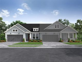 New construction Townhouse house 7819 Cattail Shallows Ln, Katy, TX 77493 plan Messina - image