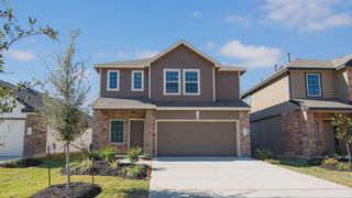 New construction Single-Family house 3074 Nickell Back Dr, Conroe, TX 77301 plan The Auburn - image