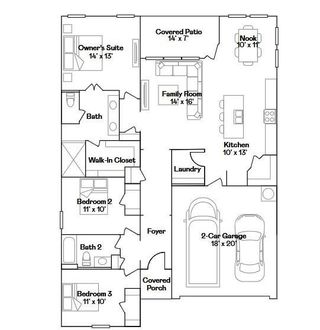 New construction  house 3127 Ruby Ridge Dr, Katy, TX 77493 plan Frey - image