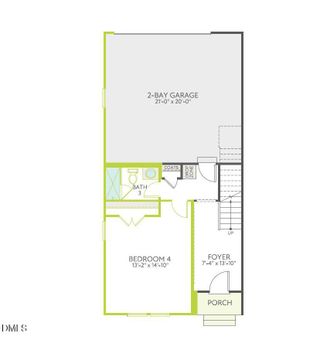 New construction Townhouse house 801 Callan View Ave, Wake Forest, NC 27587 - image