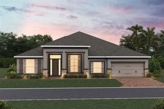 New construction house 3334 Wolf Lake Ave, Apopka, FL 32712 plan Brookhaven Fl - image