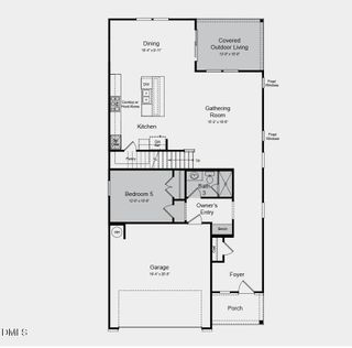 New construction  house 193 Blue Butterfly Dr, Angier, NC 27501 plan Quincy - image