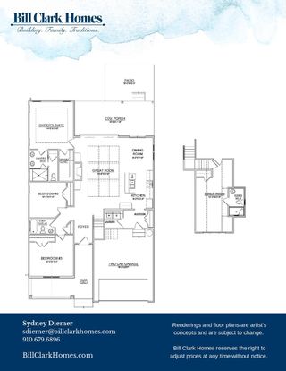 New construction Single-Family house 109 Flat Clam Dr, Wilmington, NC 28401 plan Kauai - image