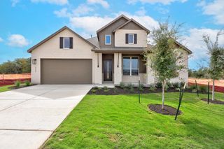 New construction Single-Family house 337 Easthaven Bnd, Liberty Hill, TX 78642 plan Birchwood - image