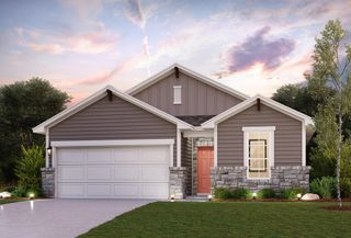 New construction Single-Family house 13311 Triple Jet Dr., Buda, TX 78610 Pinion- photo