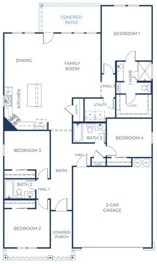 New construction Single-Family house 5522 Harriet St, Bryan, TX 77803 plan Gruene - image