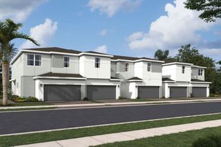 New construction Townhouse house 7370 Lenora Ln, Lake Worth, FL 33467 Hawthorn- photo