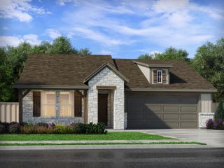 New construction Single-Family house 159 Antioch Colony Dr, Buda, TX 78610 plan The Oleander (401) - image