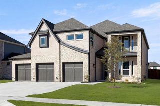 New construction Single-Family house 2012 Burriana Ct, Little Elm, TX 75068 plan Columbia F - image