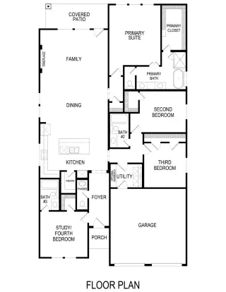 New construction  house 517 Bristle Pine Ave, Little Elm, TX 75068 plan Mockingbird F - image