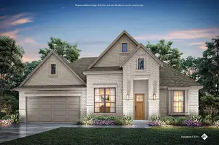 New construction Single-Family house 1808 Peace Lily Ln, Waxahachie, TX 75165 plan Denver - image