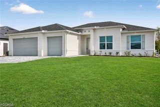 New construction  house 3425 Nw 18Th Ter, Cape Coral, FL 33993 plan The Coral Haven - image