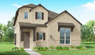 New construction Single-Family house 2530 Mission Heights Wy, Manvel, TX 77578 plan London - image