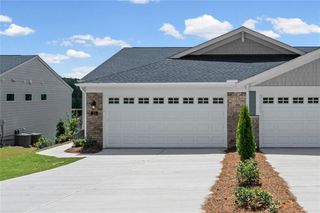 New construction Townhouse house 25 Village Dr, Dawsonville, GA 30534 plan Wembley - image