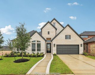 New construction Single-Family house 27314 Verbena Chase Ln, Hockley, TX 77447 plan 5019 Elevation D - image