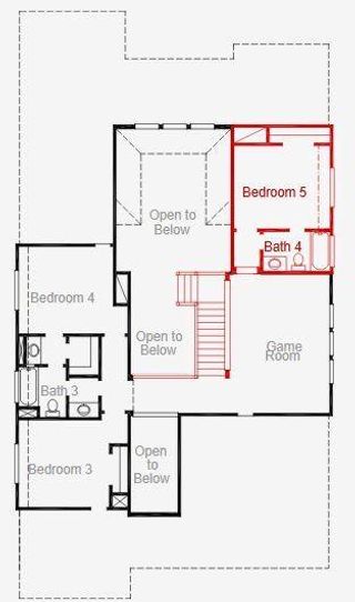 New construction  house 9242 Grand Jubilee Dr, Montgomery, TX 77316 plan Colleyville - image
