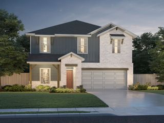 New construction Single-Family house 210 Divisadero Dr, Hutto, TX 78634 plan The McCoy (860) - image