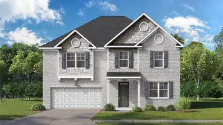 New construction Single-Family house 1308 Hollingsworth Wy, Dacula, GA 30019 plan Halton - image
