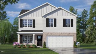 New construction Single-Family house 395 Blue Aspen Drive, Fuquay Varina, NC 27526 Belhaven- photo