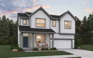 New construction Single-Family house 46419 Heritage Ave, Bennett, CO 80102 plan Willow - image