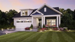 New construction Single-Family house 5210 Ginger Rose Court, Cumming, GA 30028 Portico Bonus- photo