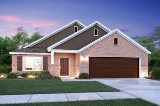 New construction Single-Family house 7600 South Oakleaf Trail, Argyle, TX 76226 Desoto - 40' Smart Series- photo