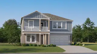 New construction Single-Family house 1279 Broward Dr, Zephyrhills, FL 33541 plan Preston - image
