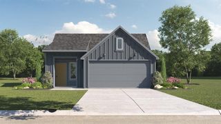 New construction Single-Family house 416 Lone Cedar Rd, Marble Falls, TX 78654 The Caroline- photo