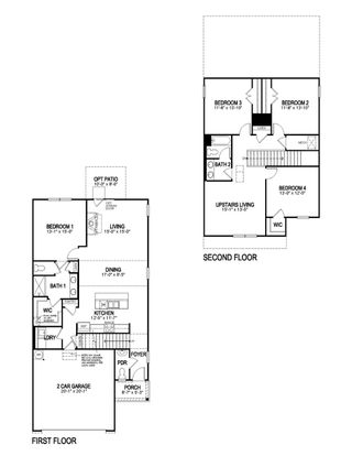 New construction Single-Family house 5439 Baybrook Circle, S, Atlanta, GA 30349 plan Manning - image