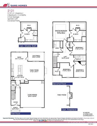 New construction Single-Family house 708 Inwood Hill Dr, Unit 12, Gastonia, NC 28056 plan 2121 - image