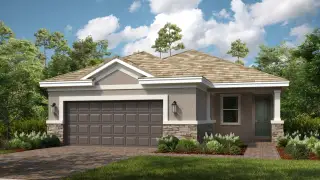 New construction Single-Family house 13836 Fletcher Dr, Palmetto, FL 34221 plan Milan - image