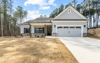 New construction Single-Family house 1038 Red Oak Ln, Loganville, GA 30052 plan (GA)The Carson | Front Entry - image