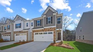 New construction Townhouse house 1402 Gray Branch Dr, Lawrenceville, GA 30045 - image