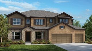 New construction Single-Family house 137 Irvine Pass, Liberty Hill, TX 78642 plan Llano - image