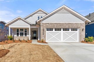 New construction Single-Family house 290 Conway Trl, Hoschton, GA 30548 plan Elm - image