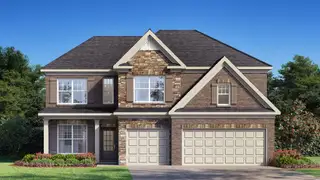 New construction Single-Family house 7167 Bocholt Dr, South Fulton, GA 30349 plan Westerly - image