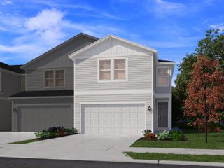 New construction Townhouse house 3747 Cairo Wy, Middleburg, FL 32068 plan Hampton - image