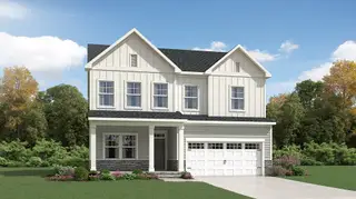 New construction Single-Family house 316 Oakwood Crest Dr, Knightdale, NC 27545 plan Hampshire - image
