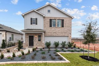 New construction Single-Family house 1667 Lost Nook, New Braunfels, TX 78130 plan Dogwood - 30' Smart Series - image