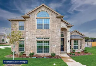 New construction Single-Family house 2108 Corbera Dr, Little Elm, TX 75068 plan Brittany 40 2F - image