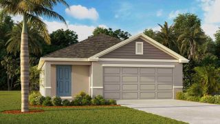 New construction house 1110 Spotted Egret Lp, Ruskin, FL 33570 plan Downing - image