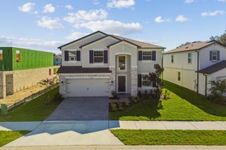 New construction house 12788 Castle Oaks Dr, Hudson, FL 34669 plan Malibu - image