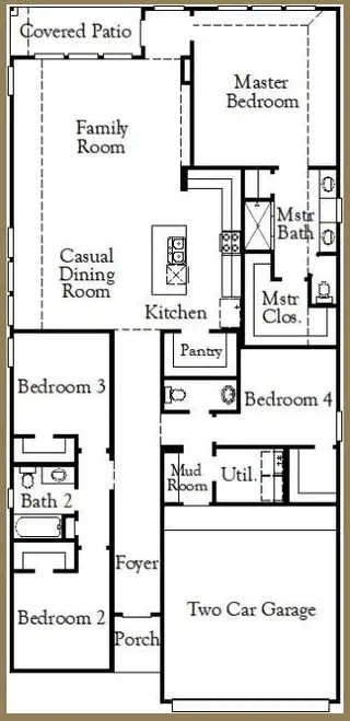 New construction Single-Family house 401 Raleigh Dr, Georgetown, TX 78633 plan Troy - image