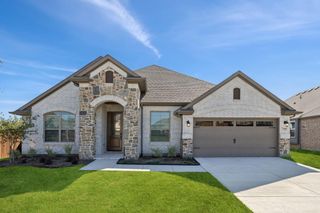 New construction  house 1886 Silver Birch Rd, Waxahachie, TX 75165 plan Princeton - image