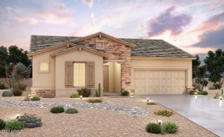 New construction Single-Family house 16425 W Desert Mirage Drive, Surprise, AZ 85388 Hacienda Series - Topaz- photo