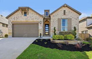 New construction  house 121 Mineral River Lp, Kyle, TX 78640 plan Denton - image