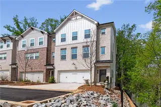New construction Townhouse house 586 Avondale Park Cir, Decatur, GA 30032 plan Brayton - image